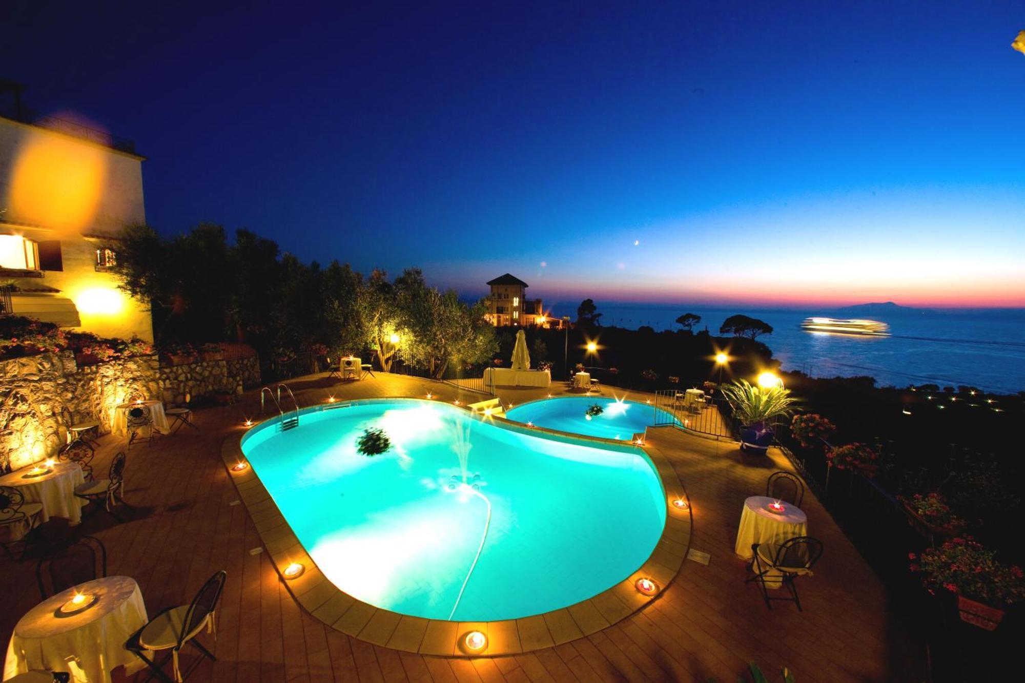 Hotel Villa Lubrense Sorrento Massa Lubrense Exterior photo